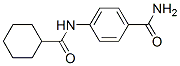 Benzamide, 4-[(cyclohexylcarbonyl)amino]- (9CI) 化学構造式