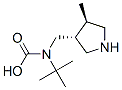 카르밤산,[[(3R,4R)-4-메틸-3-피롤리디닐]메틸]-,1,1-디메틸에틸