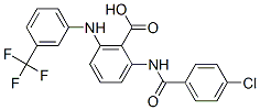벤조산,2-[(4-클로로벤조일)아미노]-6-[[3-(트리플루오로메틸)페닐]아미노]-
