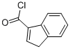 1H-Indene-3-carbonyl chloride (9CI) 结构式