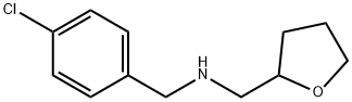 N-(4-氯苄基)-1-(四氢呋喃-2-基)甲胺, 351436-78-7, 结构式