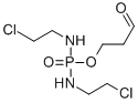 N,N-ビス(2-クロロエチル)ジアミドりん酸3-オキソプロピル 化学構造式