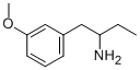 1-(3-METHOXY-PHENYL)-2-BUTANAMINE Structure