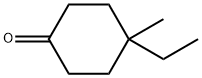 4-乙基-4-甲基环己酮,35155-49-8,结构式