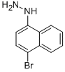 (4-BROMO-NAPHTHALEN-1-YL)-HYDRAZINE, 35158-78-2, 结构式