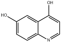 6-hydroxy-1H-quinolin-4-one Struktur