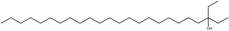 3-ethyltetracosan-3-ol 结构式