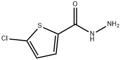 5-CHLORO-2-THIOPHENECARBOXYLIC ACID HYDRAZIDE Struktur