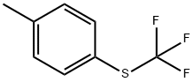 4-甲苯基三氟甲基硫化物, 352-68-1, 结构式