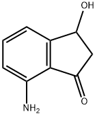 7-氨基-3-羟基-2,3-二氢-1H-茚-1-酮,352000-78-3,结构式