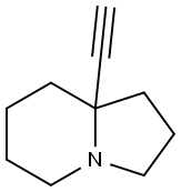 Indolizine, 8a-ethynyloctahydro- (9CI) Struktur