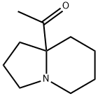 Ethanone, 1-(hexahydro-8a(1H)-indolizinyl)- (9CI) Structure