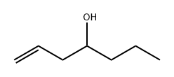 1-庚烯-4-醇,3521-91-3,结构式