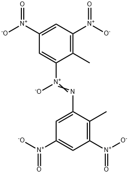 4,4',6,6'-tetranitro-2,2'-azoxytoluene Struktur