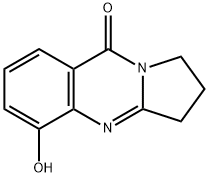 Pyrrolo[2,1-b]quinazolin-9(1H)-one,  2,3-dihydro-5-hydroxy-,35214-95-0,结构式