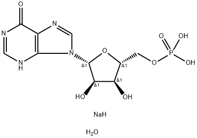 肌苷5-单磷酸二钠盐水合物,352195-40-5,结构式