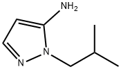 1-(2-甲基丙基)-1H-吡唑-5-胺, 3524-18-3, 结构式