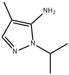 1-isopropyl-4-methyl-1H-pyrazol-5-amine(SALTDATA: FREE) Structure