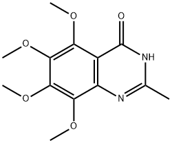 4(1H)-Quinazolinone,  5,6,7,8-tetramethoxy-2-methyl-  (9CI) Structure