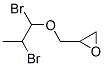 [(1,2-dibromopropoxy)methyl]oxirane Struktur