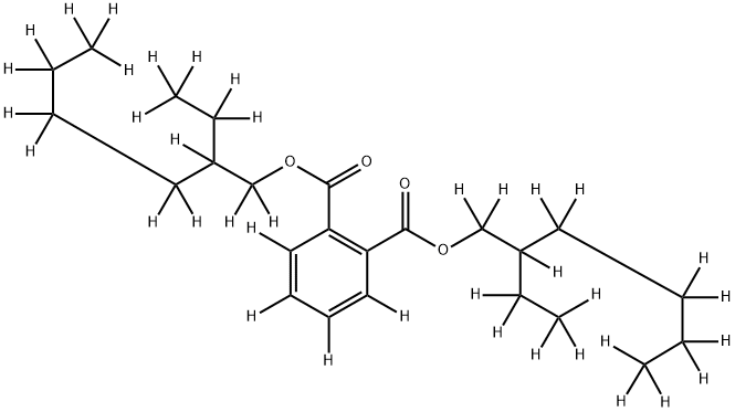 邻苯二甲酸二辛酯-D38氘代, 352431-42-6, 结构式