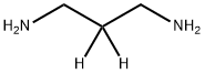 1,3-プロパンジアミン-2,2-D2 化学構造式