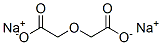 Acetic acid, 2,2-oxybis-, disodium salt Structure