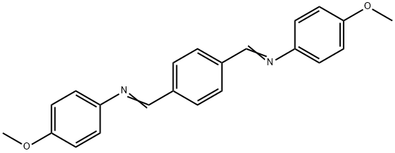 N,N′-对苯二亚甲基-双(4-甲氧基苯胺),3525-51-7,结构式