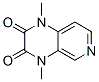Pyrido[3,4-b]pyrazine-2,3-dione, 1,4-dihydro-1,4-dimethyl- (9CI) Structure