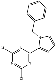 2-(1-Benzyl-1H-pyrrol-2-yl)-4,6-dichloro-1,3,5-triazine|2-(1-苄基-1H-吡咯-2-基)-4,6-二氯-1,3,5-三嗪