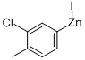 3-CHLORO-4-METHYLPHENYLZINC IODIDE  0.5& Struktur