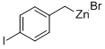 4-IODOBENZYLZINC BROMIDE  0.5M SOLUTION& 化学構造式