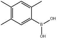 2,4,5-トリメチルフェニルボロン酸 化学構造式