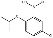 5-CHLORO-2-ISOPROPOXYPHENYLBORONIC ACID 化学構造式