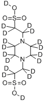 352534-95-3 ピペラジン‐N,N′‐ビス(2‐エタンスルホン酸)‐D18