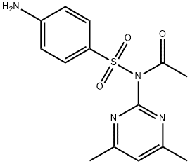 N-acetylsulfamethazine Structure