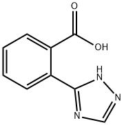 2-(1H-1,2,4-三唑-3-基)苯甲酸,35257-24-0,结构式