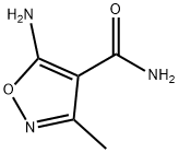 5-氨基-3-甲基异恶唑-4-酰胺, 35261-06-4, 结构式