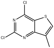 2,4-Dichloro-7-methylthieno[3,2-d]pyrimidine Structure