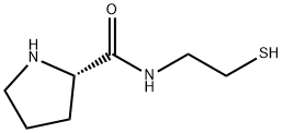 2-Pyrrolidinecarboxamide,N-(2-mercaptoethyl)-,(2S)-(9CI) 结构式