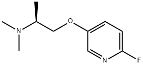 2-Propanamine,1-[(6-fluoro-3-pyridinyl)oxy]-N,N-dimethyl-,(2S)-(9CI) 结构式