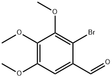 2-BROMO-3,4,5-TRIMETHOXY-BENZALDEHYDE Structure