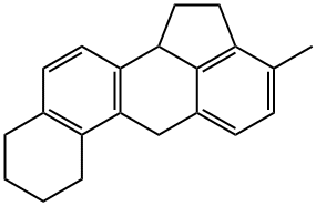 1,2,6,7,8,9,10,12b-Octahydro-3-methylbenz[j]aceanthrylene,35281-27-7,结构式