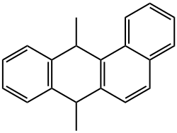 7,12-Dihydro-7,12-dimethylbenz[a]anthracene 结构式