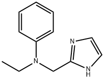 ETHYL-(1H-IMIDAZOL-2-YLMETHYL)-PHENYL-AMINE 化学構造式