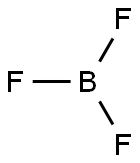 Boron trifluoride 化学構造式