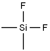 二氟二甲基硅烷,353-66-2,结构式