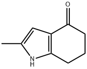 1,5,6,7-TETRAHYDRO-2-METHYL-4H-INDOL-4-ONE Struktur
