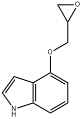 4-(oxiranylmethoxy)-1H-indole Structure