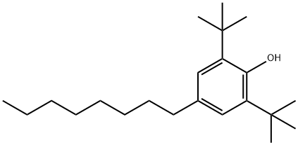 2,6-di-tert-butyl-4-octylphenol Structure
